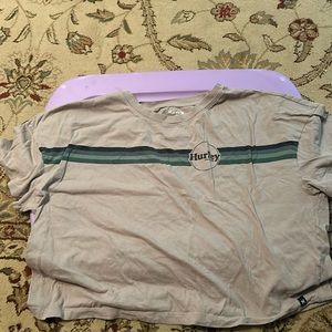 Hurley xl crop tee